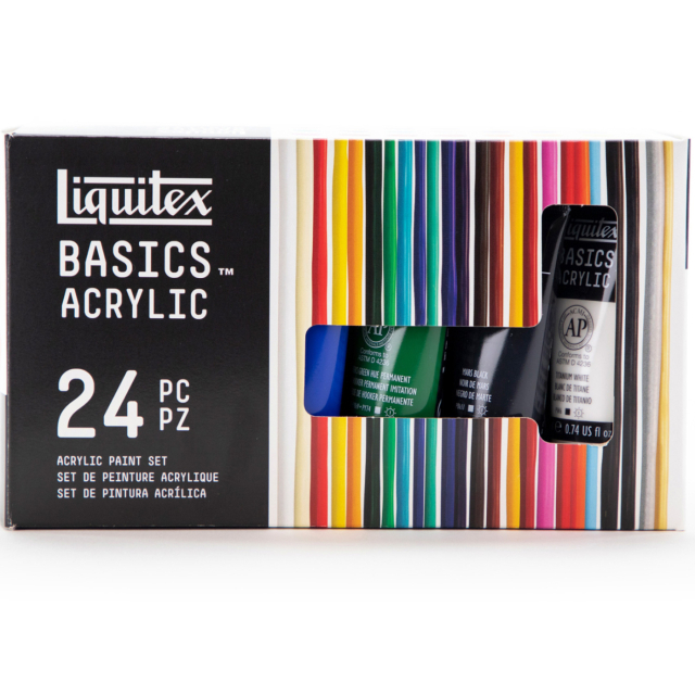 Basics Acrylic Paint Set 24x22 ml