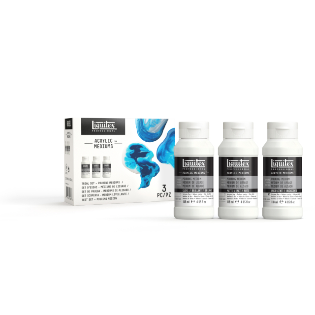 Pouring Medium 3-piece Set
