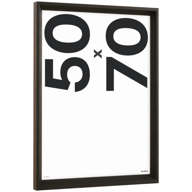 Espresso Wooden Frame 50x70 cm