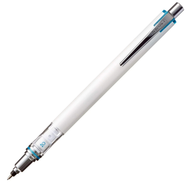 Mechanical pencil Kuru Advance 0,7 mm White