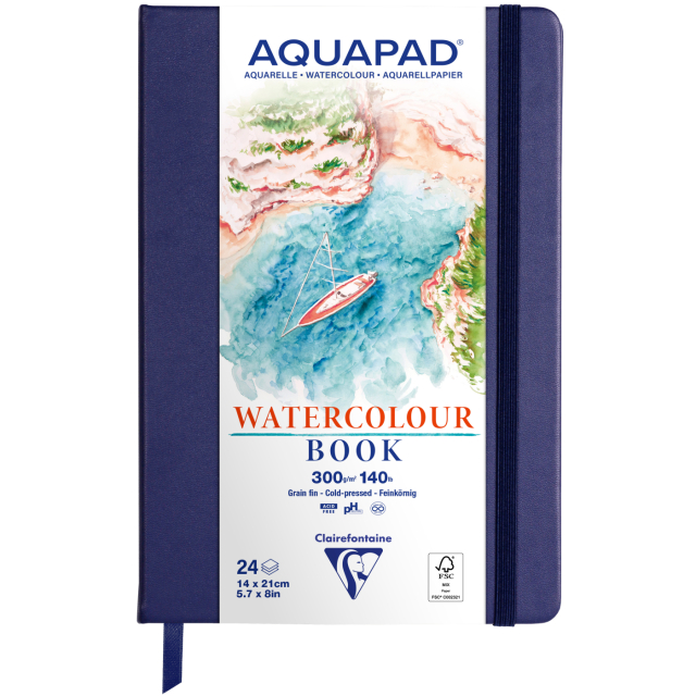 Aquapad Watercolour Pad 14x21 cm