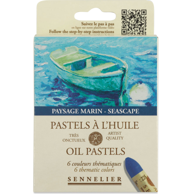 Oil Pastel Seascape 5 ml 6-set