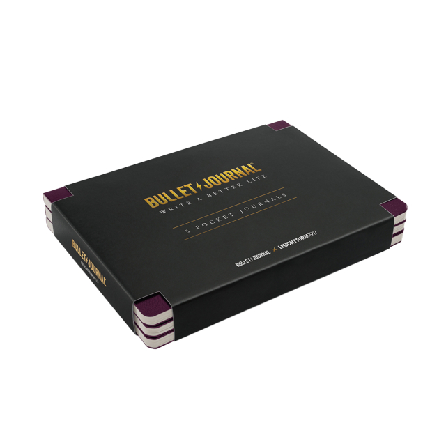 Bullet Journal Pocket 3 pcs Purple26