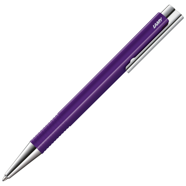 Logo M+ Aubergine Ballpoint