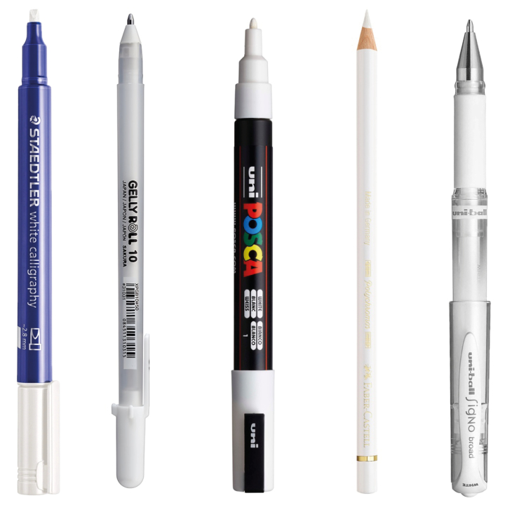 Sample kit White in the group Selected / Sample kits at Pen Store (sample06_set)