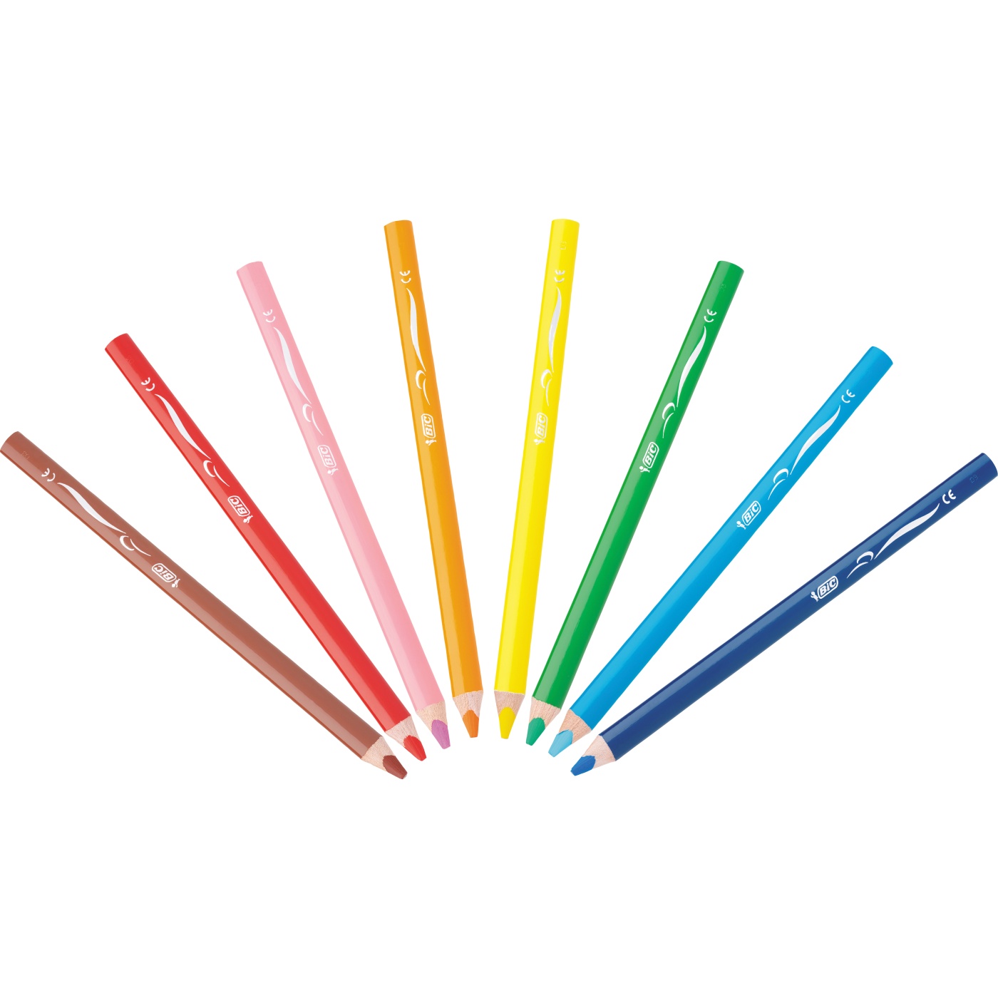 Kids Jumbo Coloring Pencils 12-set in the group Kids / Kids' Pens / Coloring Pencils for Kids at Pen Store (100246)