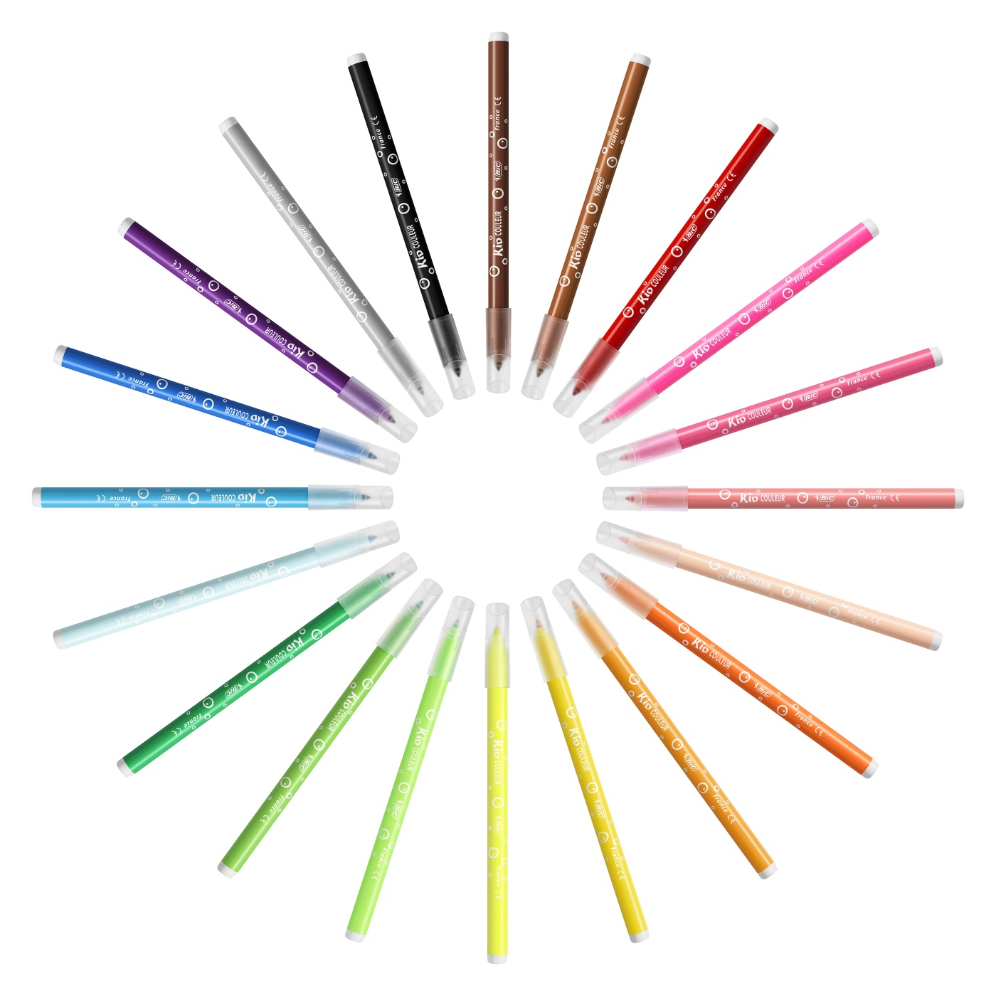 Kids Couleur Felt-tip Pens 20-set in the group Kids / Kids' Pens / 5 Years+ at Pen Store (100253)