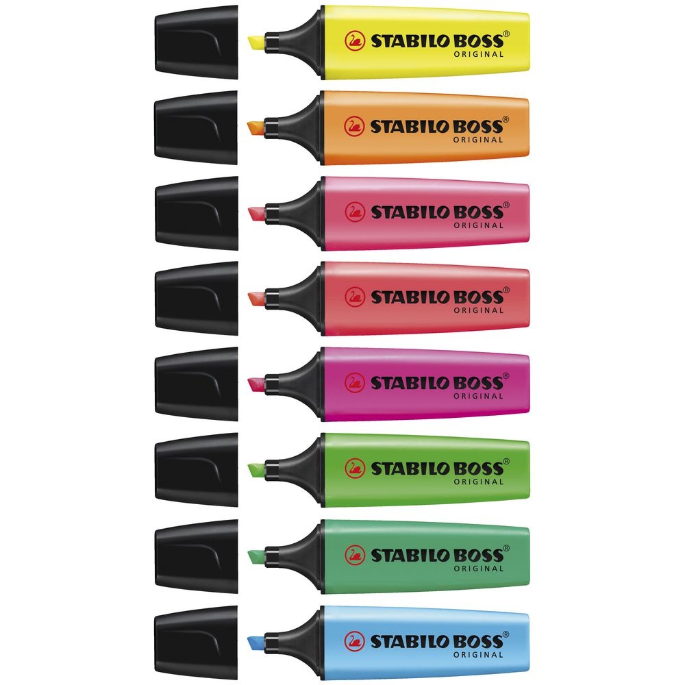 Boss 8-pack in the group Pens / Office / Highlighters at Pen Store (100305)