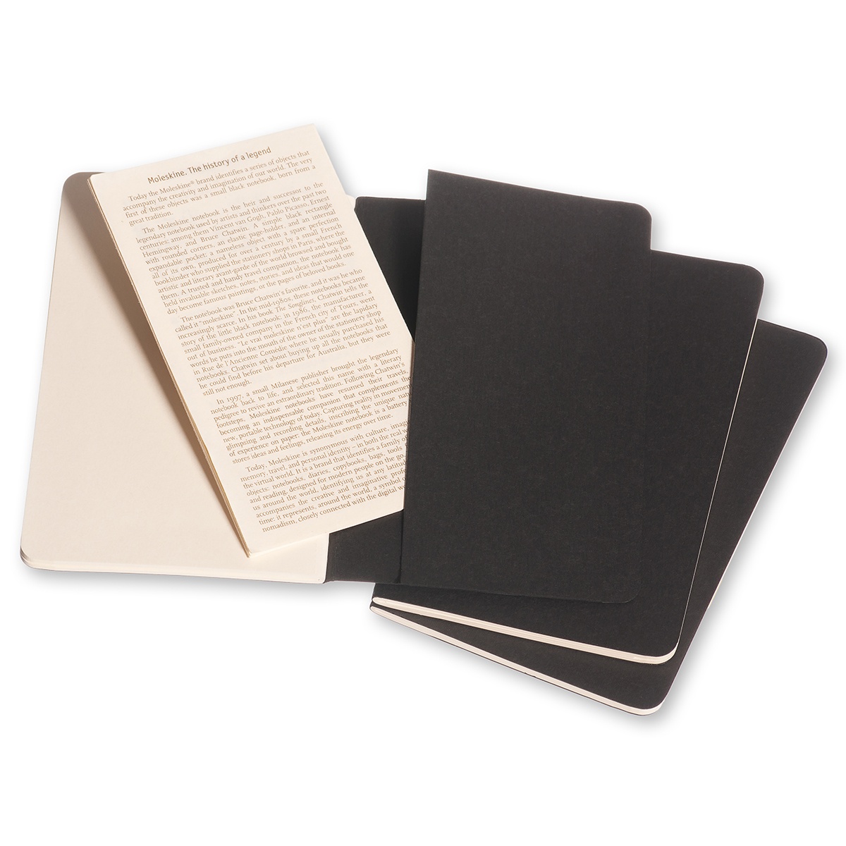 Cahier Pocket Black in the group Paper & Pads / Note & Memo / Writing & Memo Pads at Pen Store (100316_r)