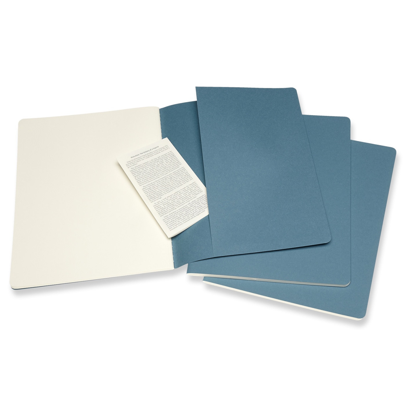 Cahier XL Brisk Blue Plain in the group Paper & Pads / Note & Memo / Notebooks & Journals at Pen Store (100331)