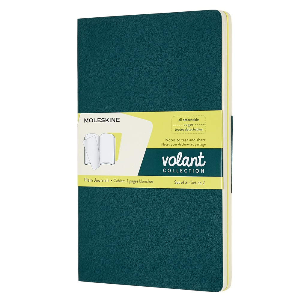 Volant Large Green/Lemon Plain in the group Paper & Pads / Note & Memo / Writing & Memo Pads at Pen Store (100348)