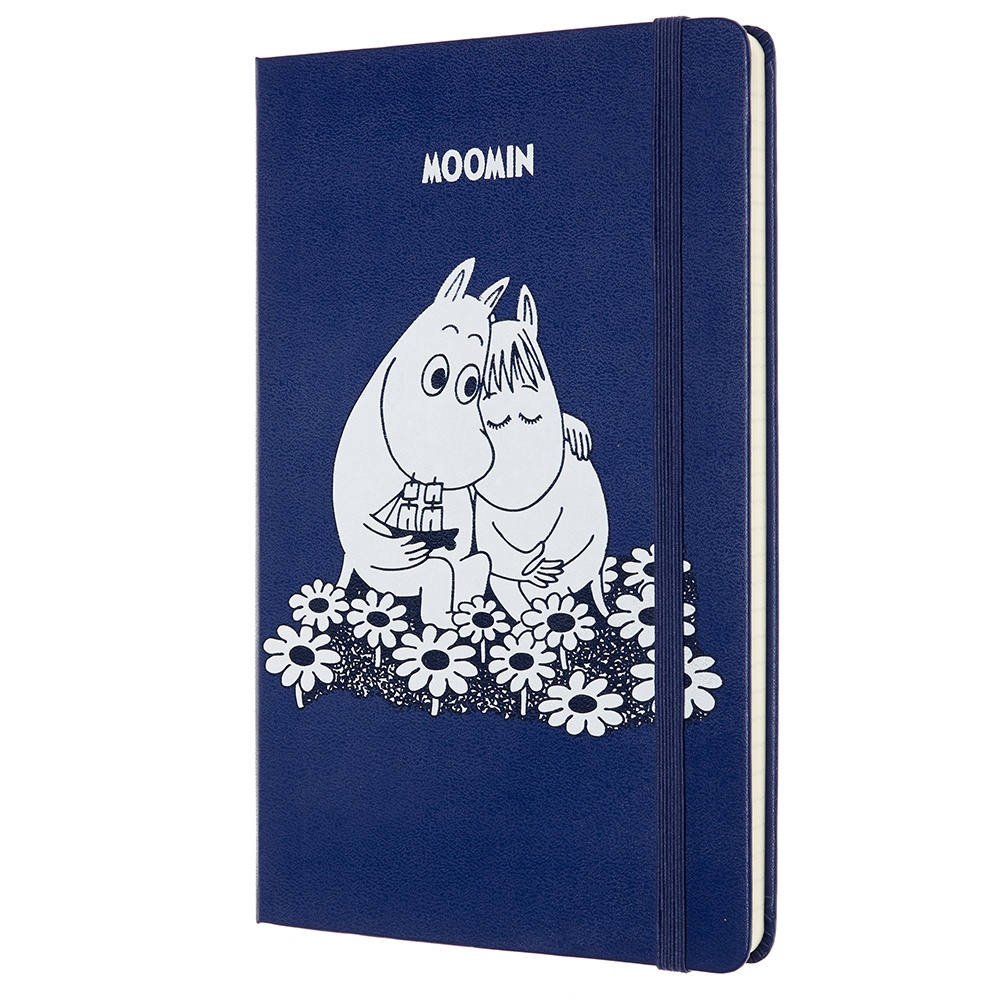 Hardcover Large Moomin Blue Ruled in the group Paper & Pads / Note & Memo / Notebooks & Journals at Pen Store (100373)