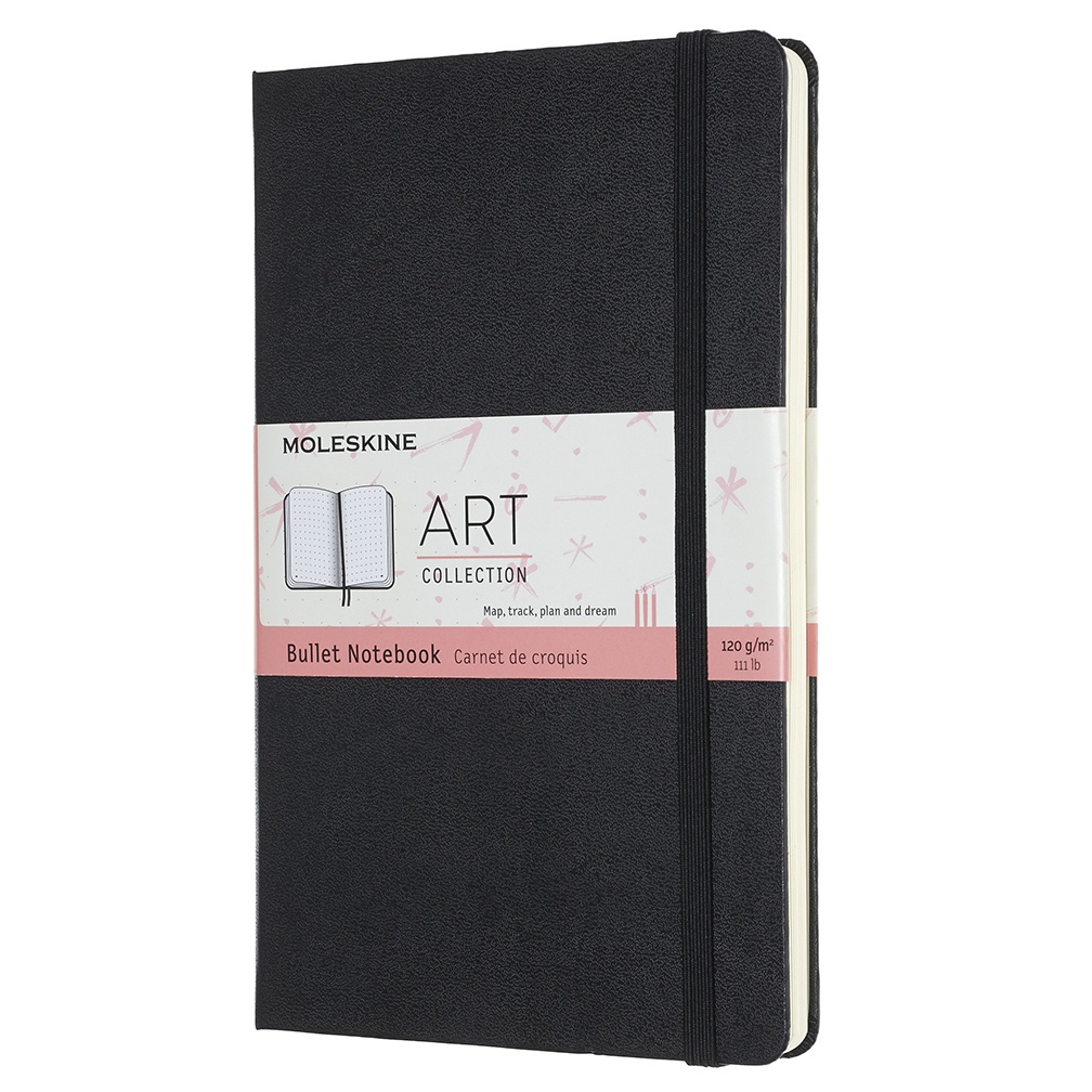 Art Bullet Notebook Large Black in the group Paper & Pads / Note & Memo / Notebooks & Journals at Pen Store (100375)