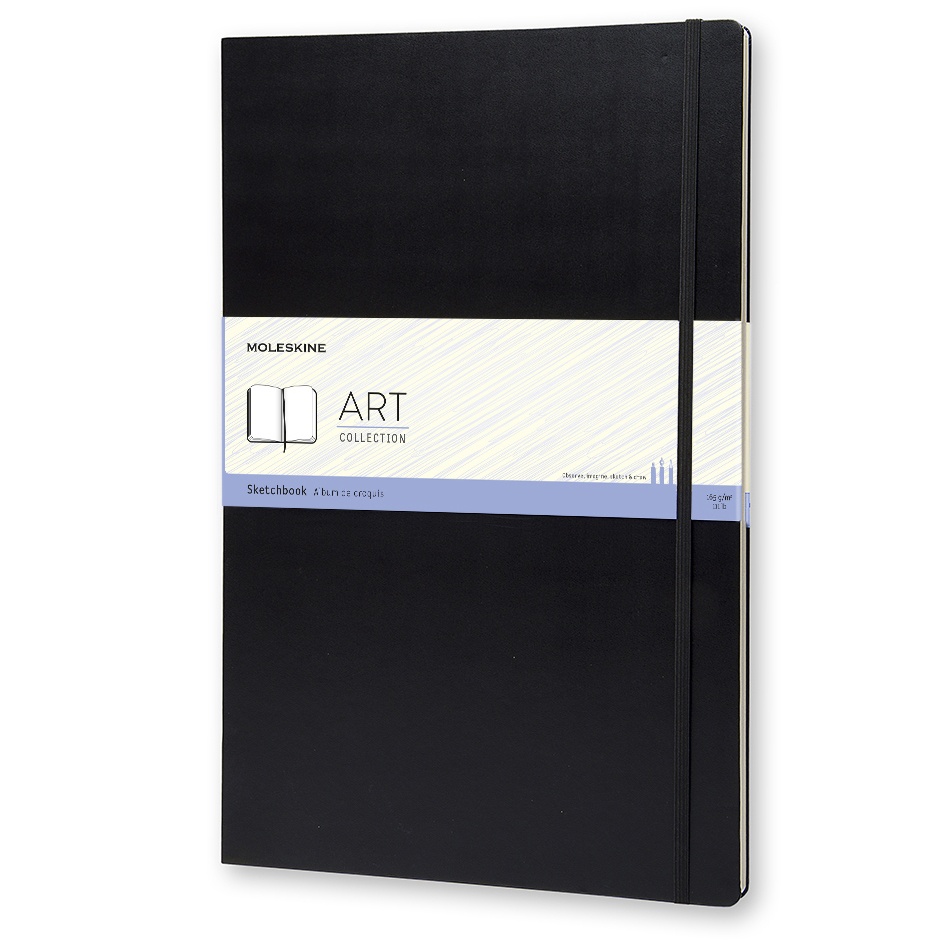 Sketchbook A3 Black in the group Paper & Pads / Artist Pads & Paper / Sketchbooks at Pen Store (100384)
