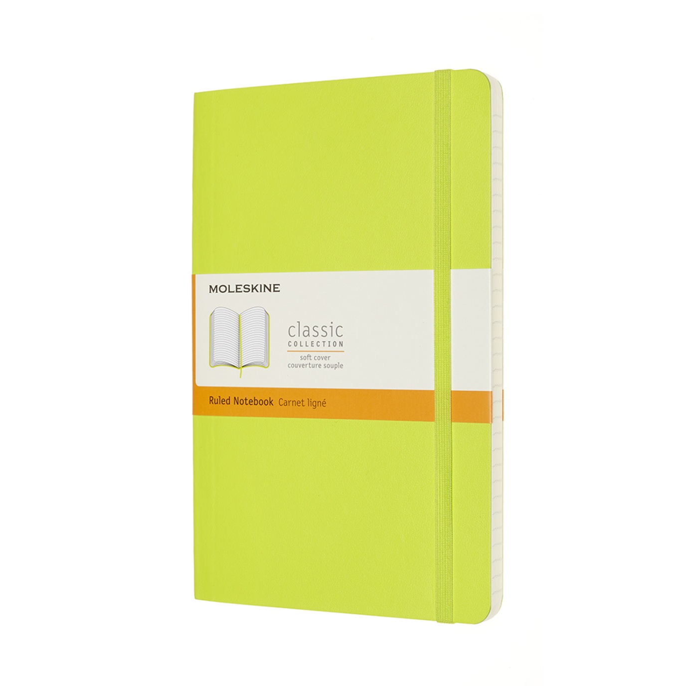 Classic Soft Cover Large Lemon Green in the group Paper & Pads / Note & Memo / Notebooks & Journals at Pen Store (100420_r)