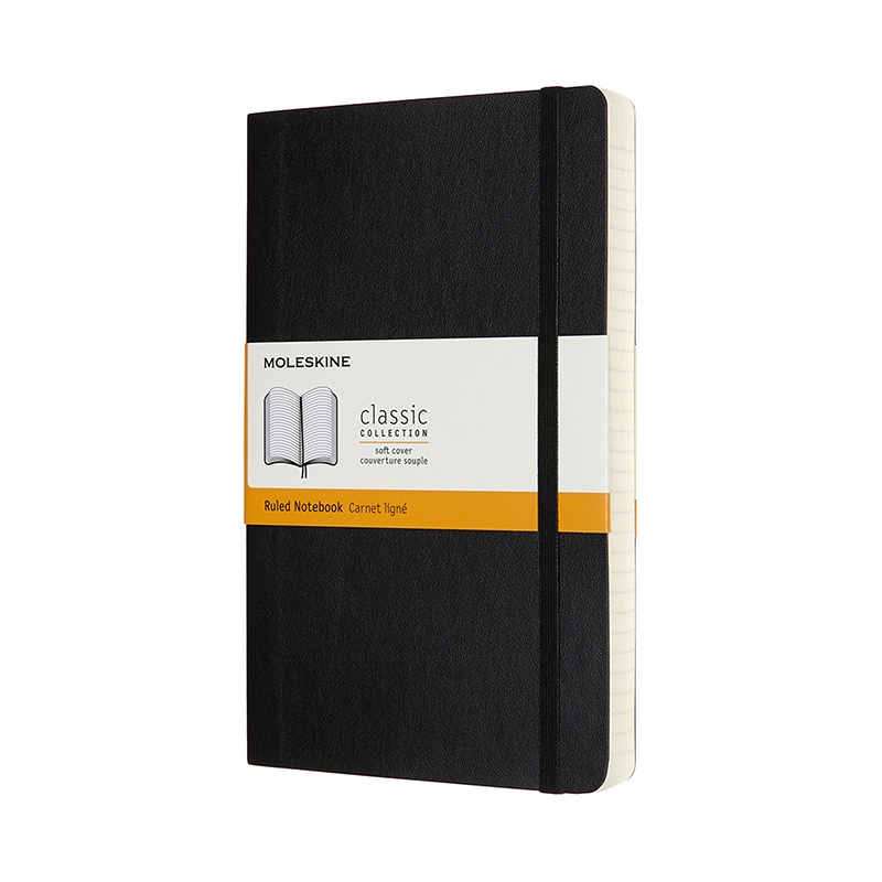 Classic Soft Cover Expanded Black in the group Paper & Pads / Note & Memo / Notebooks & Journals at Pen Store (100434_r)