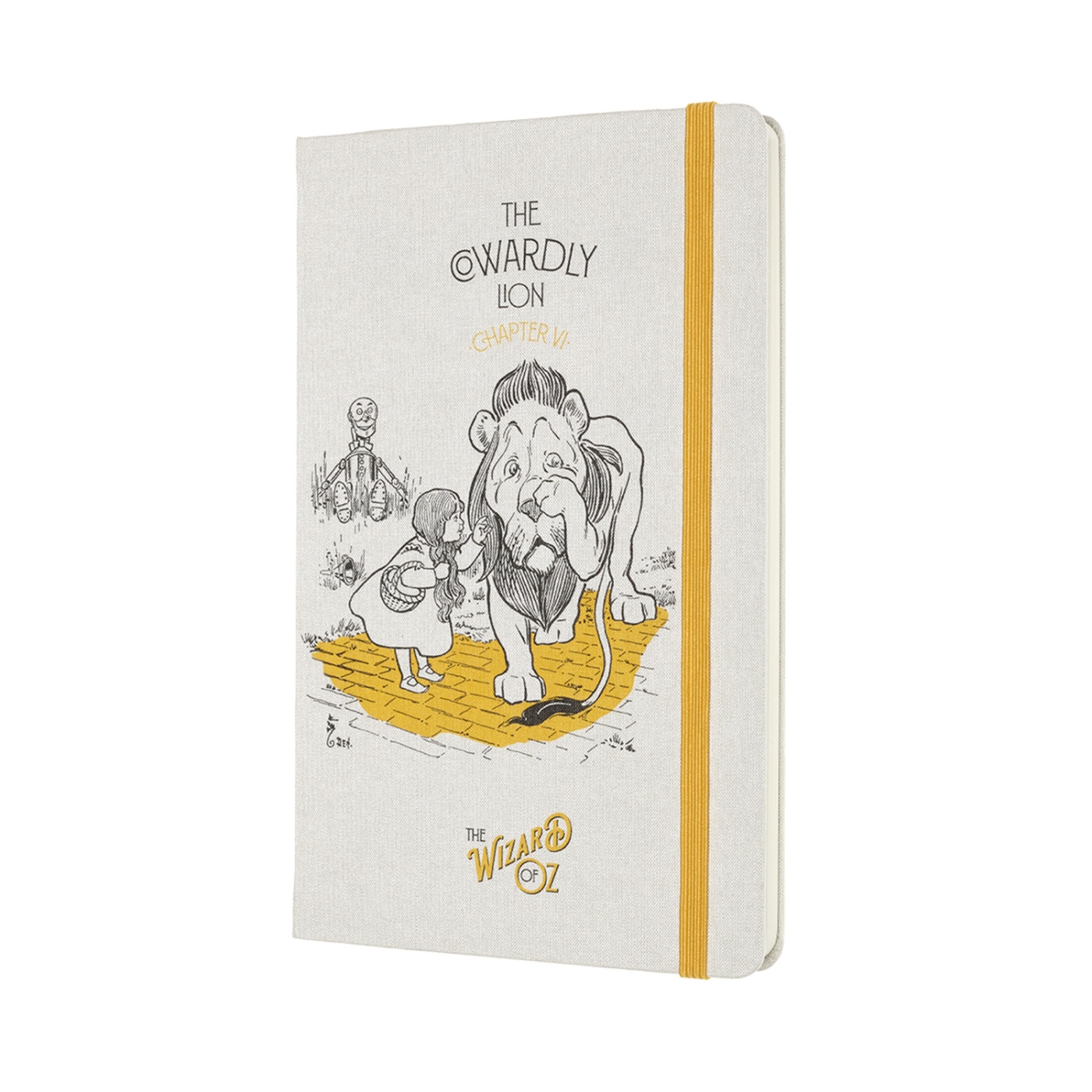 Hardcover Large Wizard of Oz - Cowardly Lion in the group Paper & Pads / Note & Memo / Notebooks & Journals at Pen Store (100450)