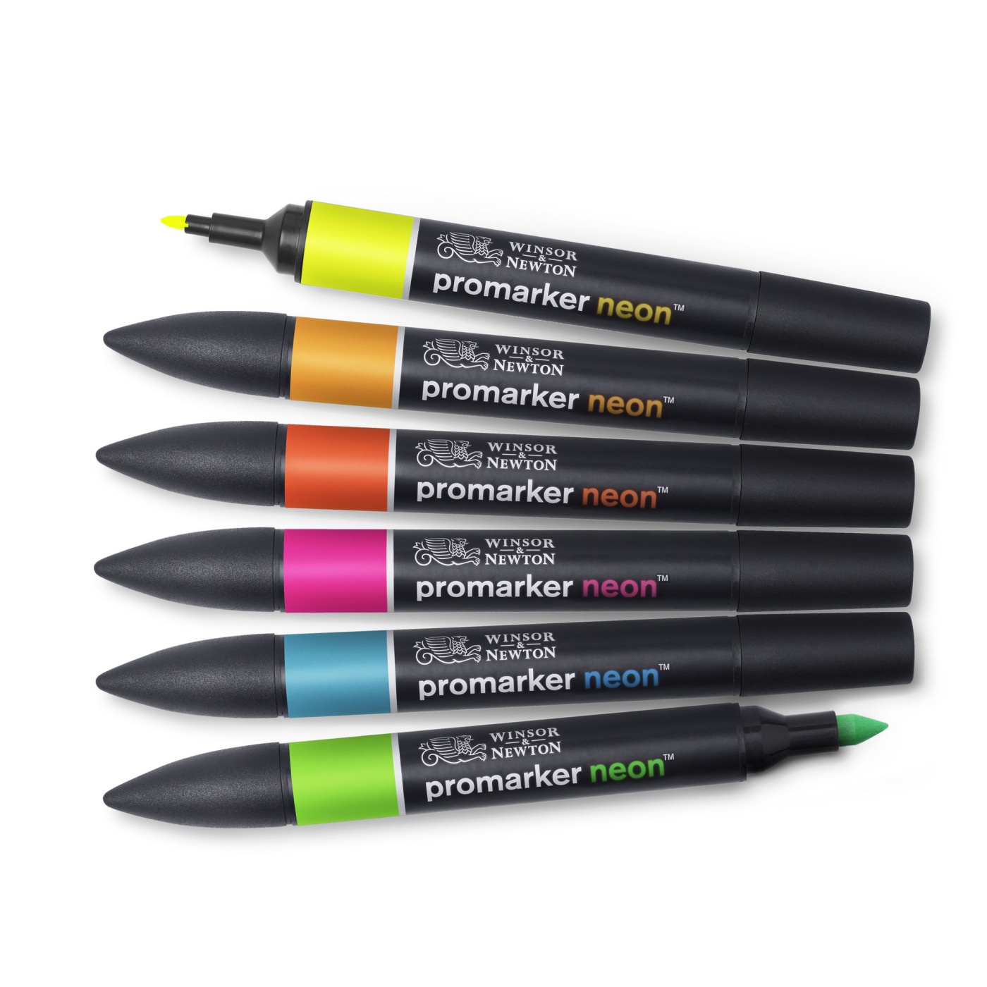 Neon Marker 6-set in the group Pens / Artist Pens / Felt Tip Pens at Pen Store (100555)