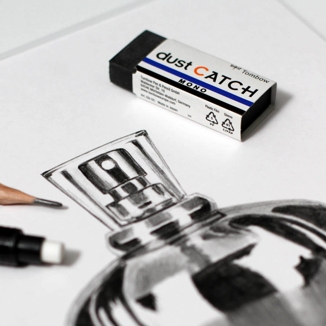 Mono Dust Catch Eraser