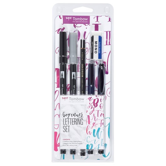 Hand Lettering Set Beginner in the group Hobby & Creativity / Calligraphy / Lettering Sets at Pen Store (101099)