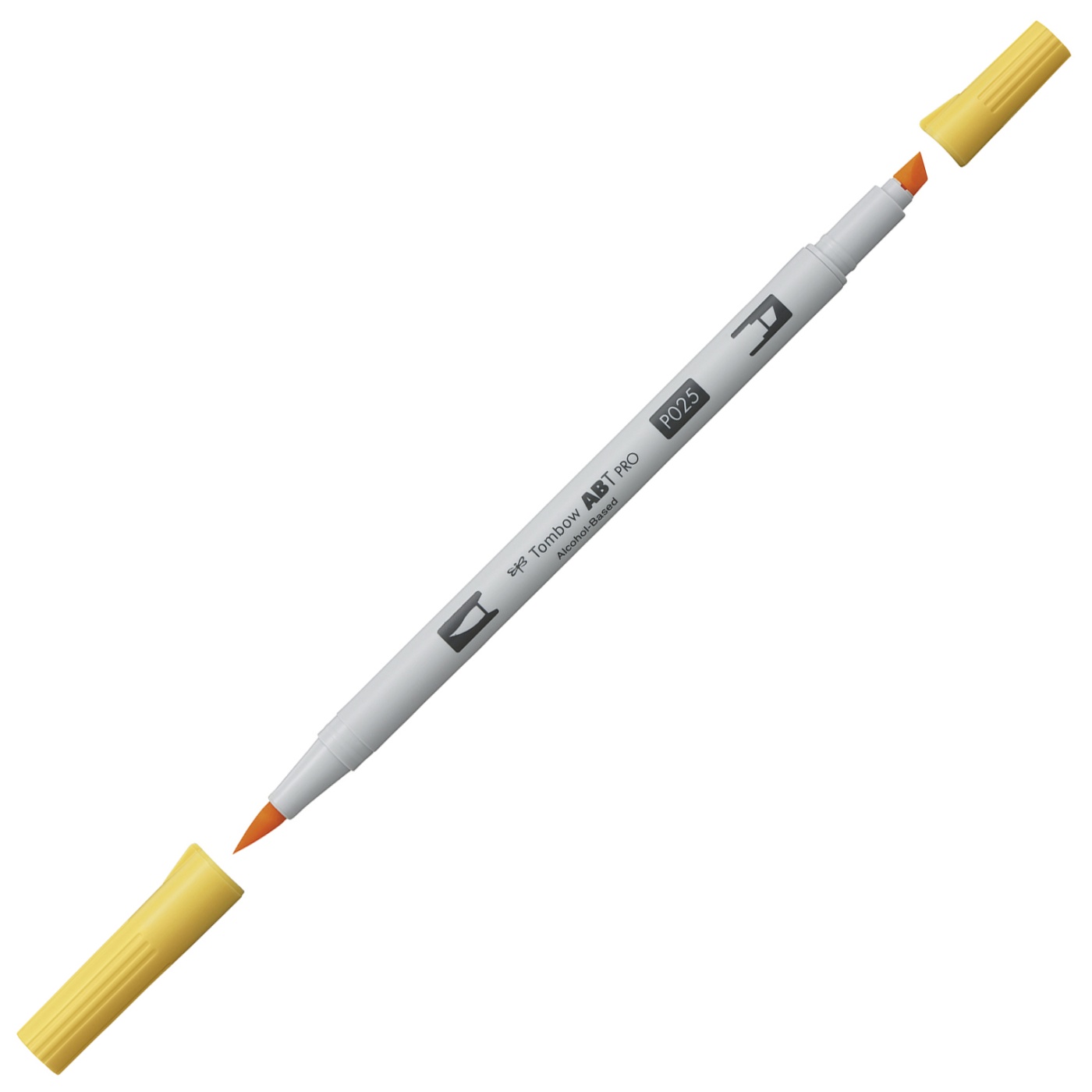 ABT PRO Dual Brush Pen 5-set Warm Grey in the group Pens / Artist Pens / Brush Pens at Pen Store (101258)