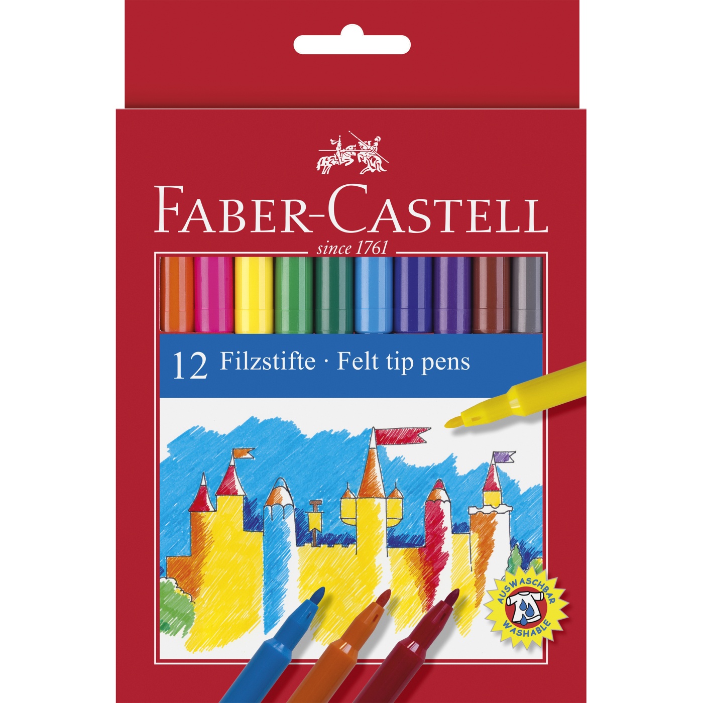 Colored felt tip pens set discount