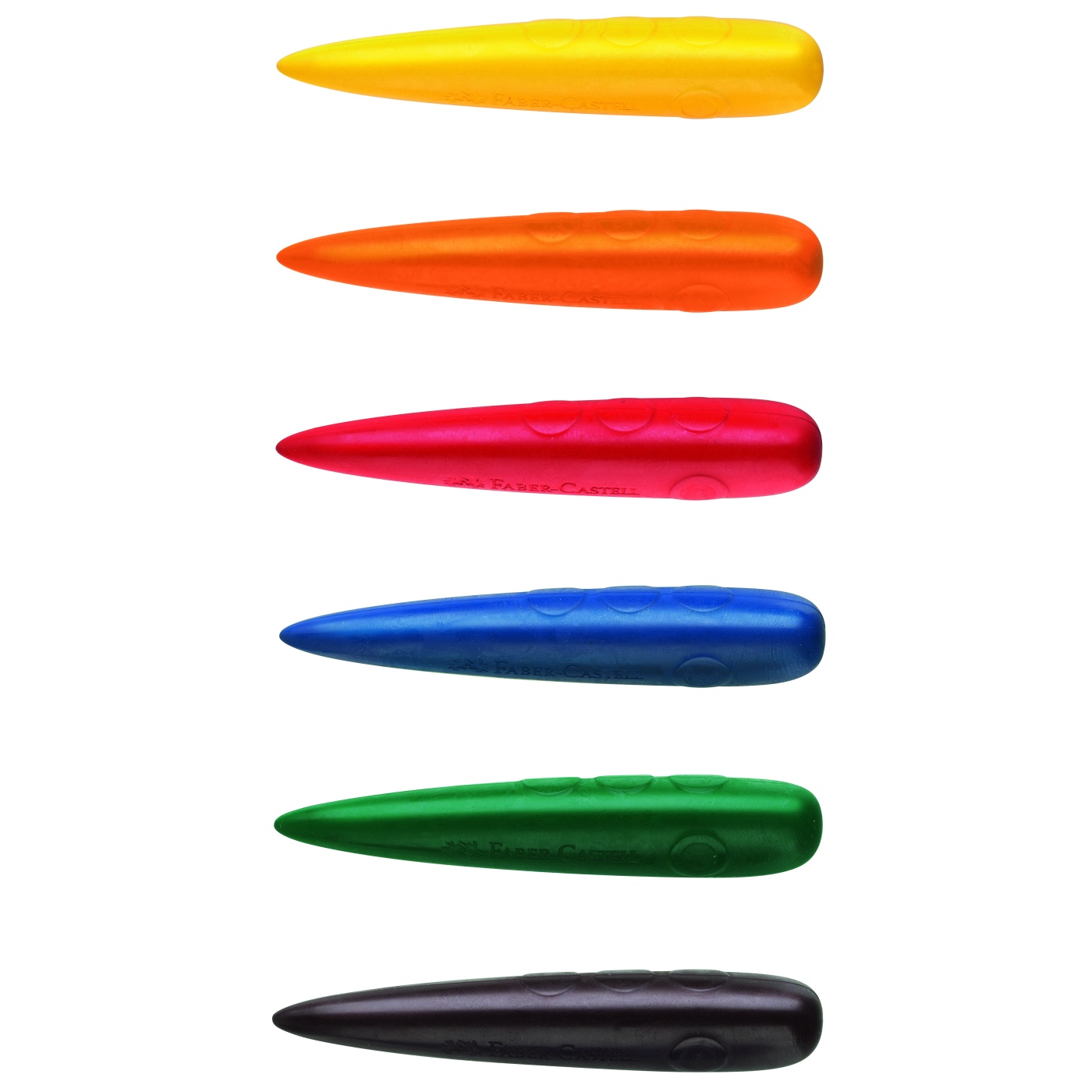 Crayon Fingers - Set of 6 in the group Kids / Kids' Pens / Crayons for Kids at Pen Store (101414)
