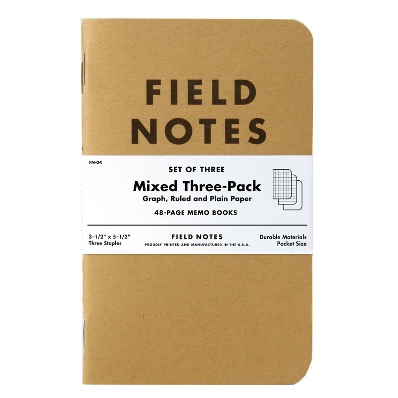 Memo Book Mixed 3-pack in the group Paper & Pads / Note & Memo / Writing & Memo Pads at Voorcrea (101426)