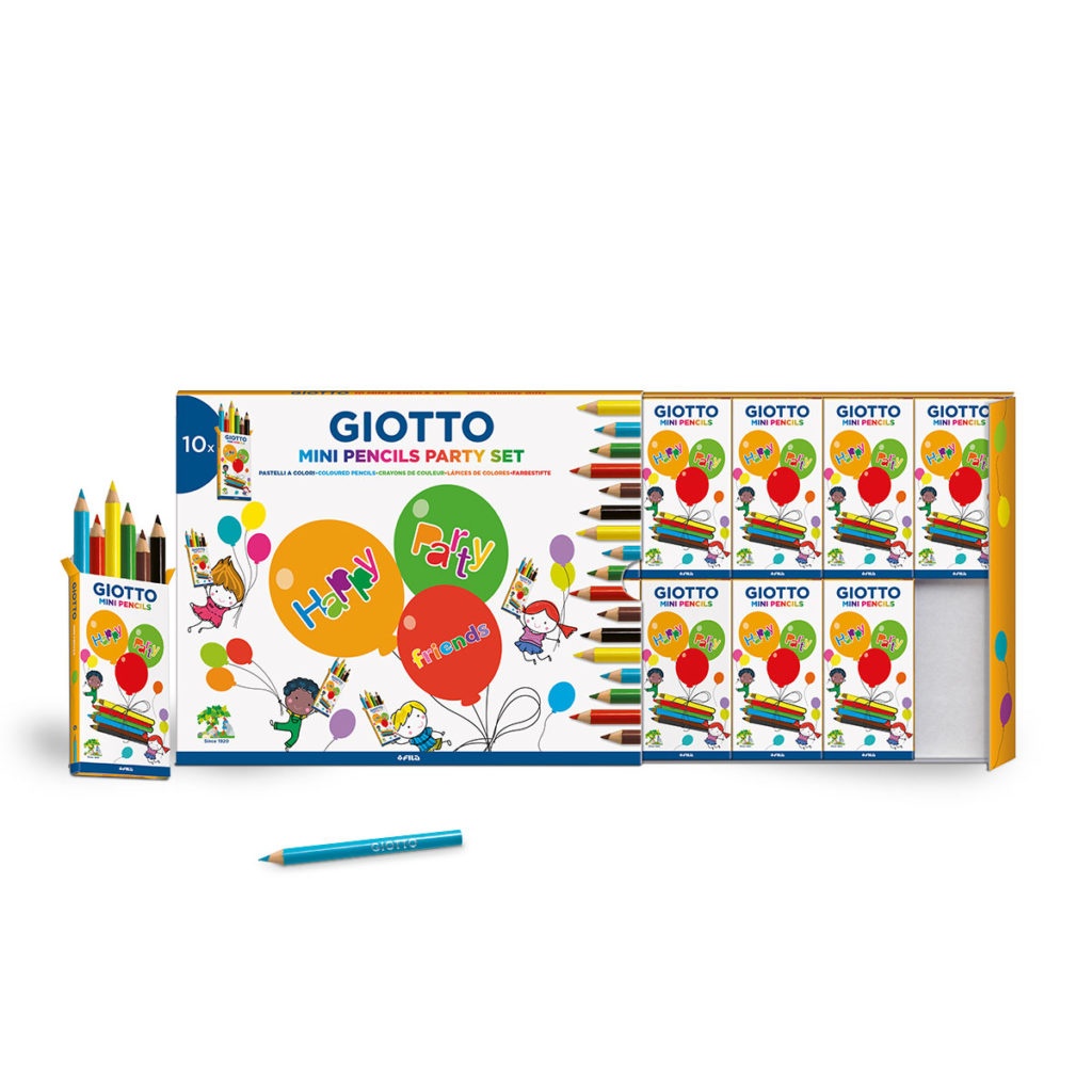 Mini Pencil Party Set x 10 in the group Kids / Books for Kids / Birthday Parties at Pen Store (101589)