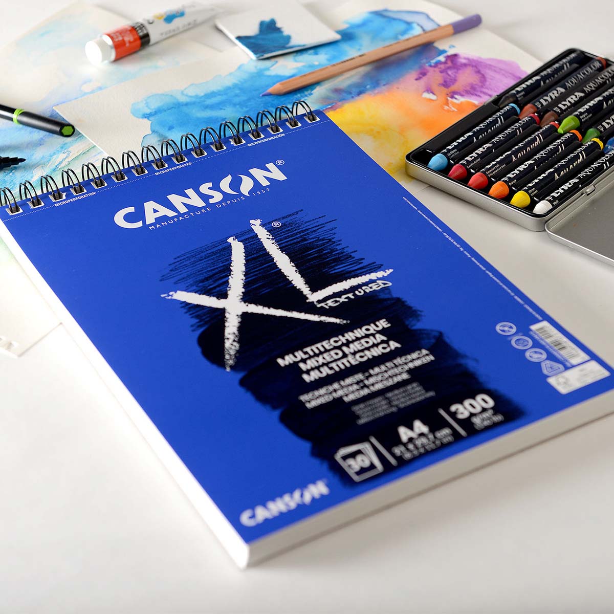 XL Mix-Media 300g A3 in the group Paper & Pads / Artist Pads & Paper / Mixed Media Pads at Pen Store (101609)