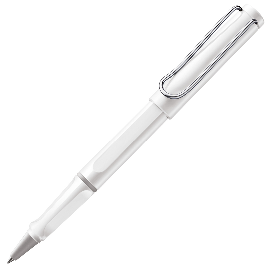 Safari Rollerball Shiny white in the group Pens / Fine Writing / Gift Pens at Pen Store (101920)