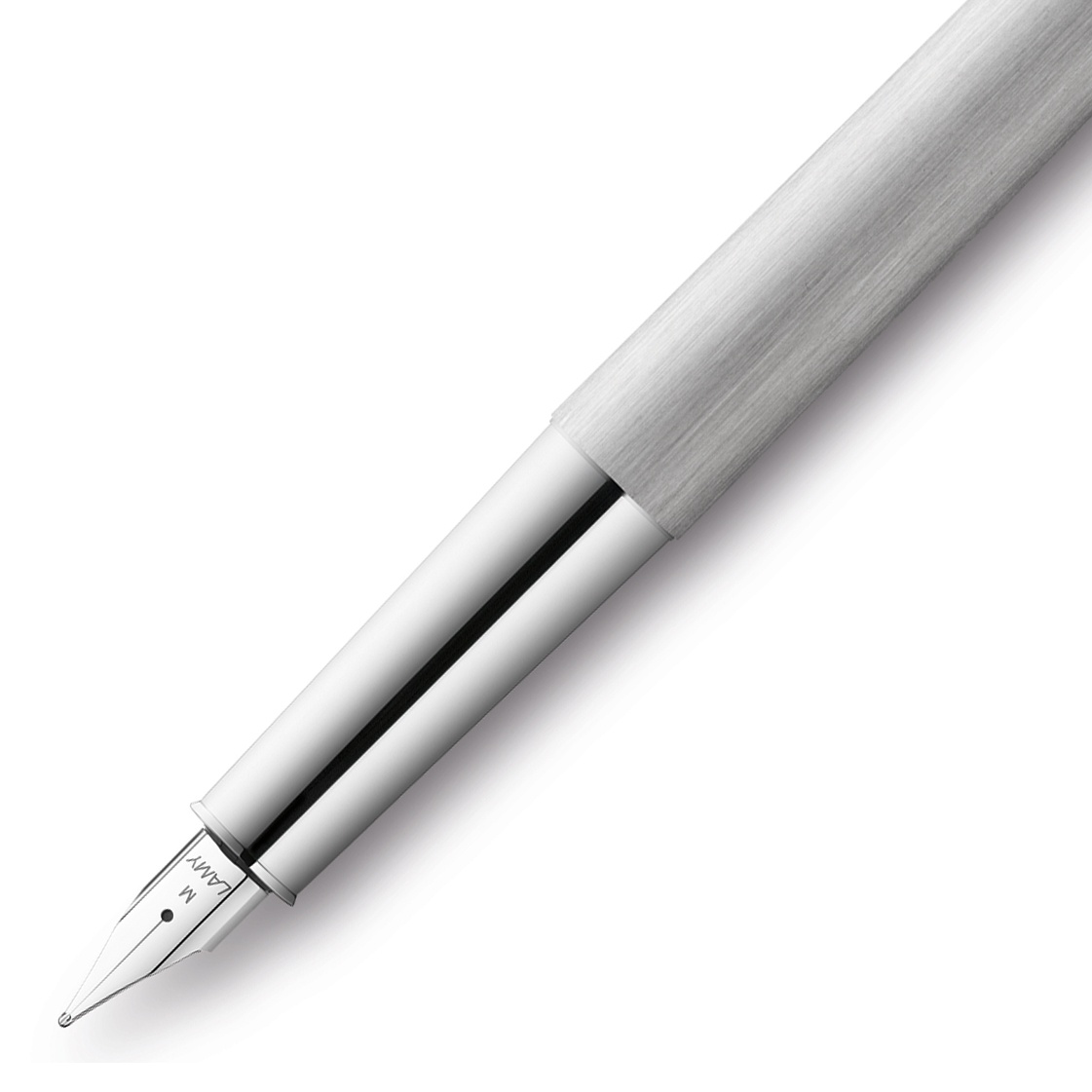 Scala Brushed Silver Fountain Pen in the group Pens / Fine Writing / Gift Pens at Pen Store (102033_r)