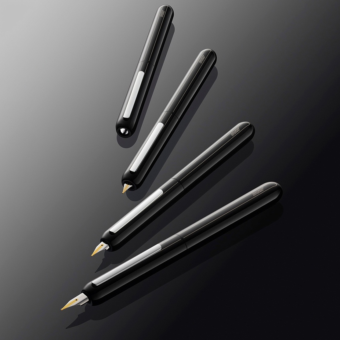 Dialog 3 Piano Black Fountain pen in the group Pens / Fine Writing / Gift Pens at Pen Store (102109_r)
