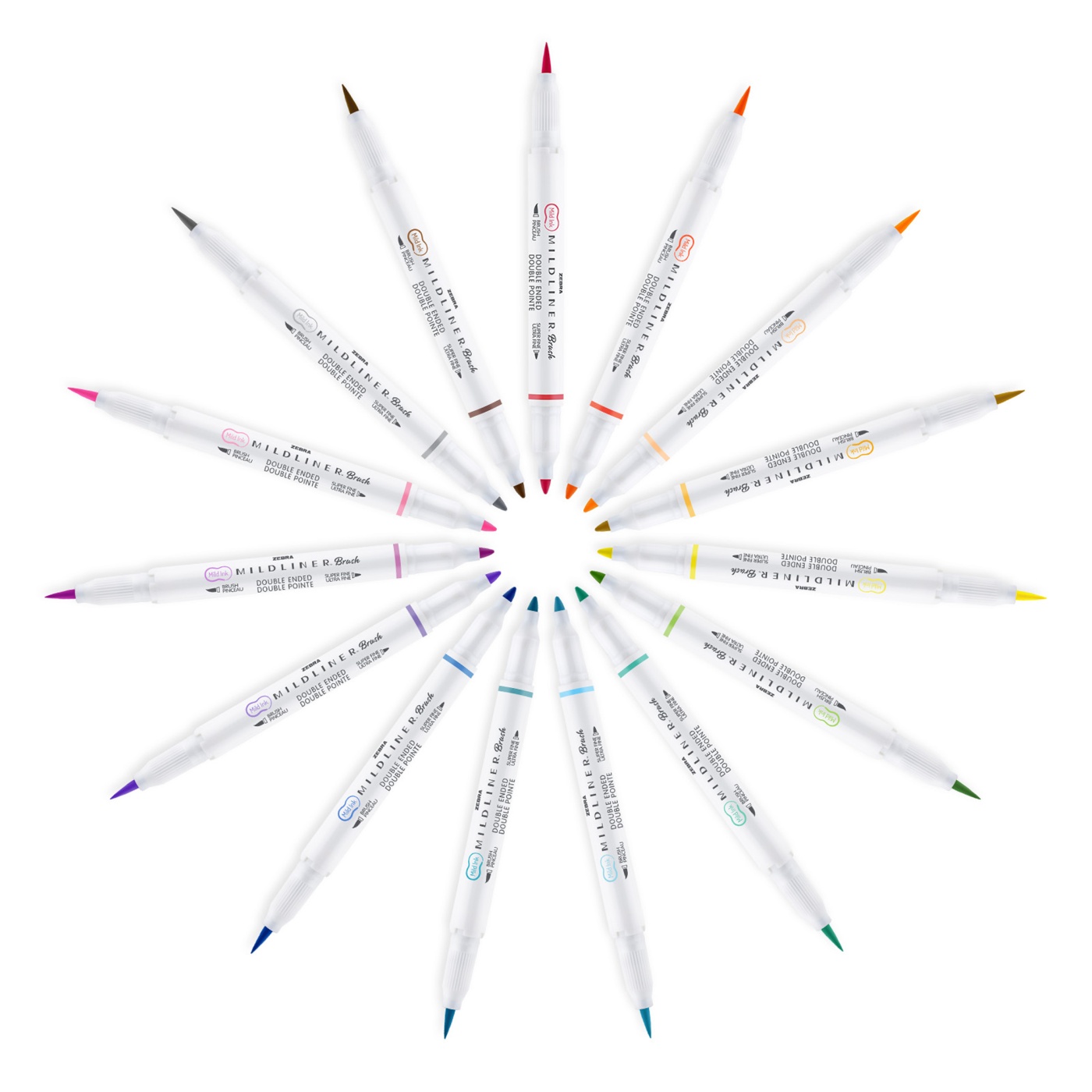 Mildliner Brush Pen in the group Pens / Artist Pens / Brush Pens at Pen Store (102201_r)