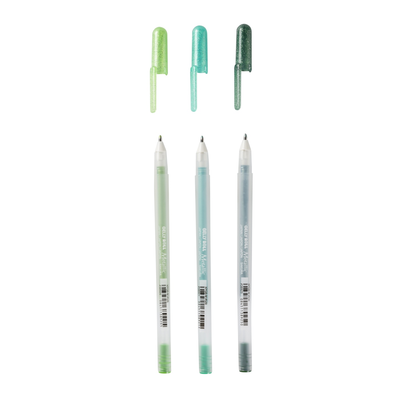 Gelly Roll Metallic Forest 3-pack in the group Pens / Writing / Gel Pens at Pen Store (103588)
