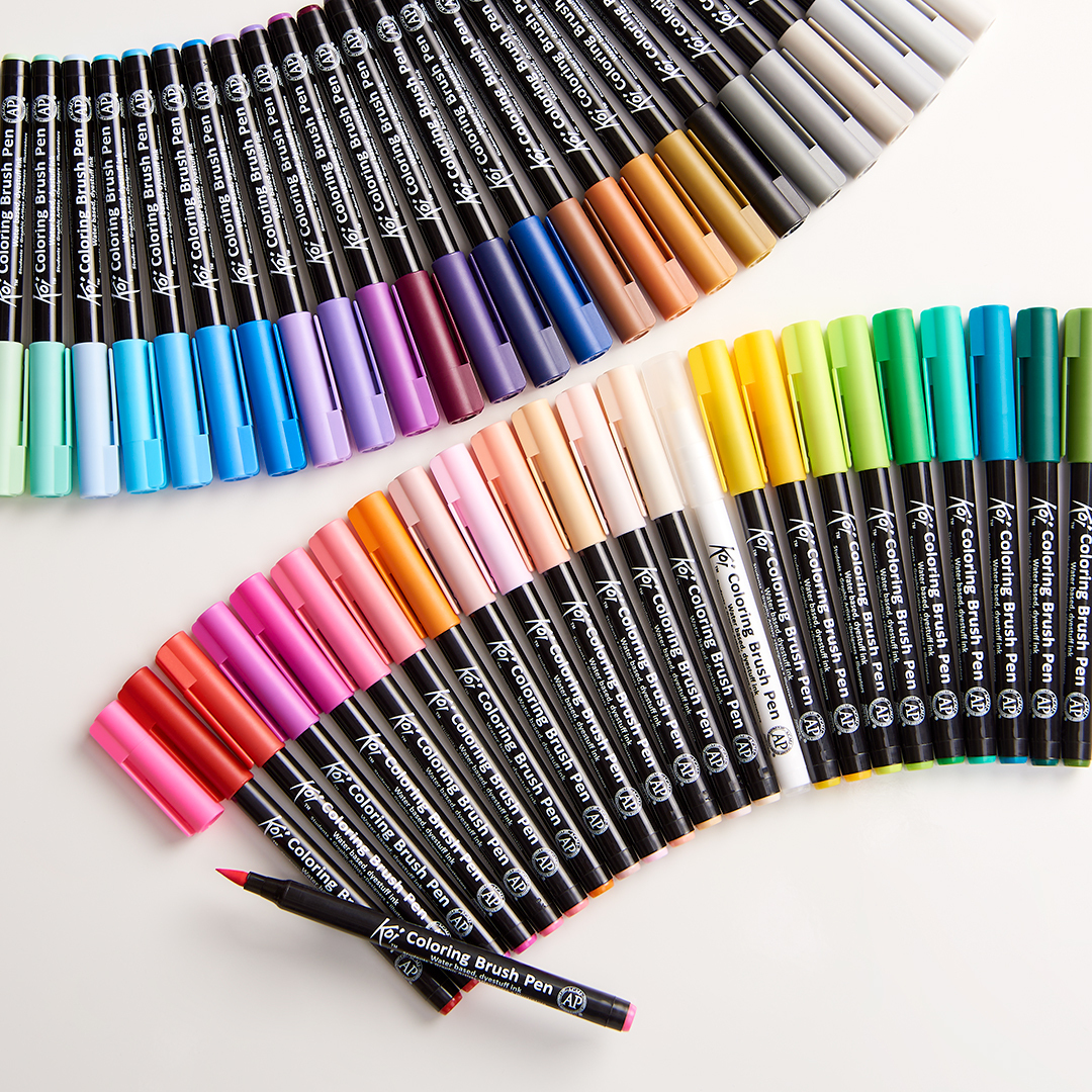 Koi Colouring Brush Pen
