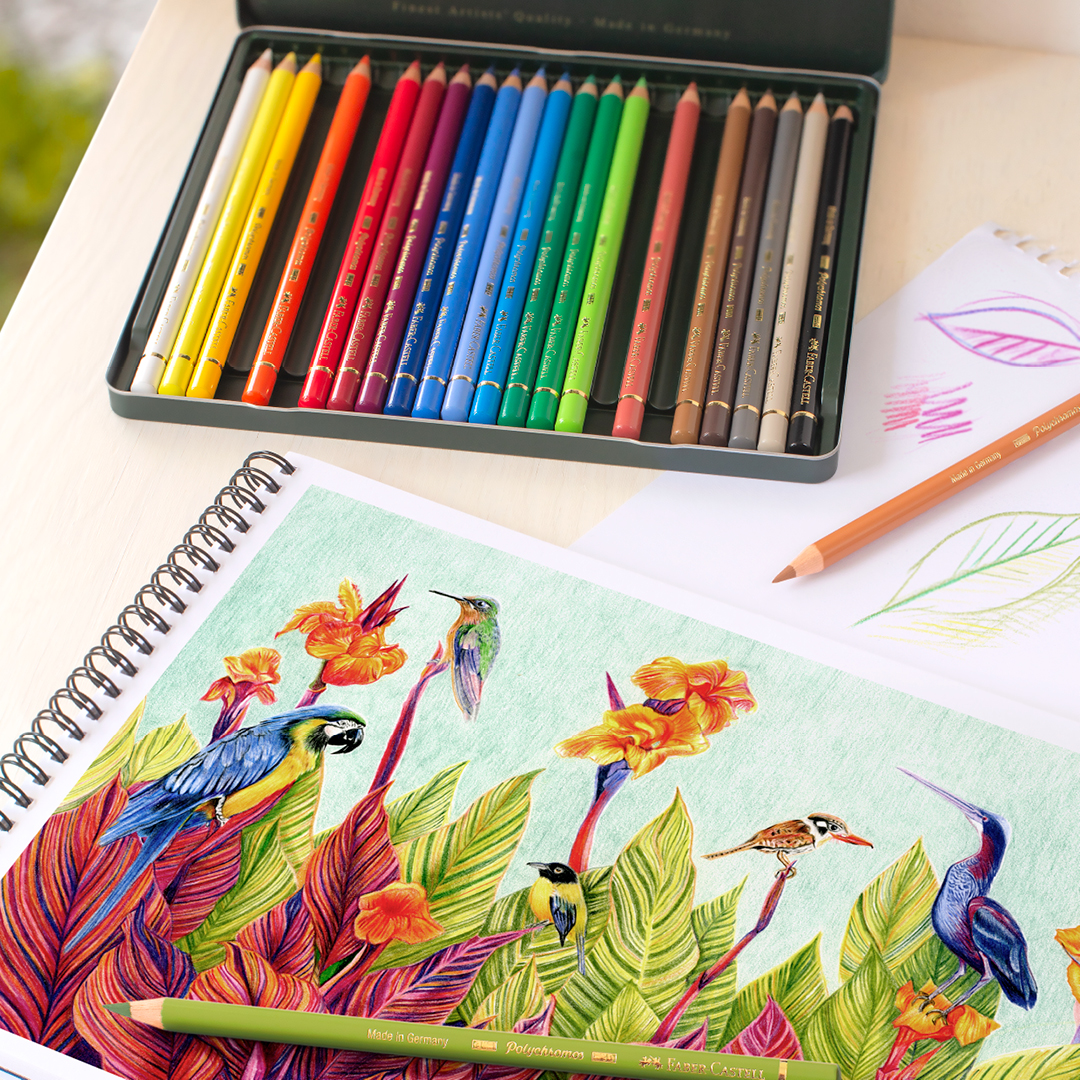 Coloring pencils Polychromos 24-set