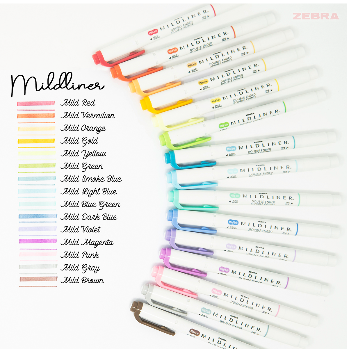 Mildliner 15-pack in the group Pens / Artist Pens / Illustration Markers at Pen Store (127933)