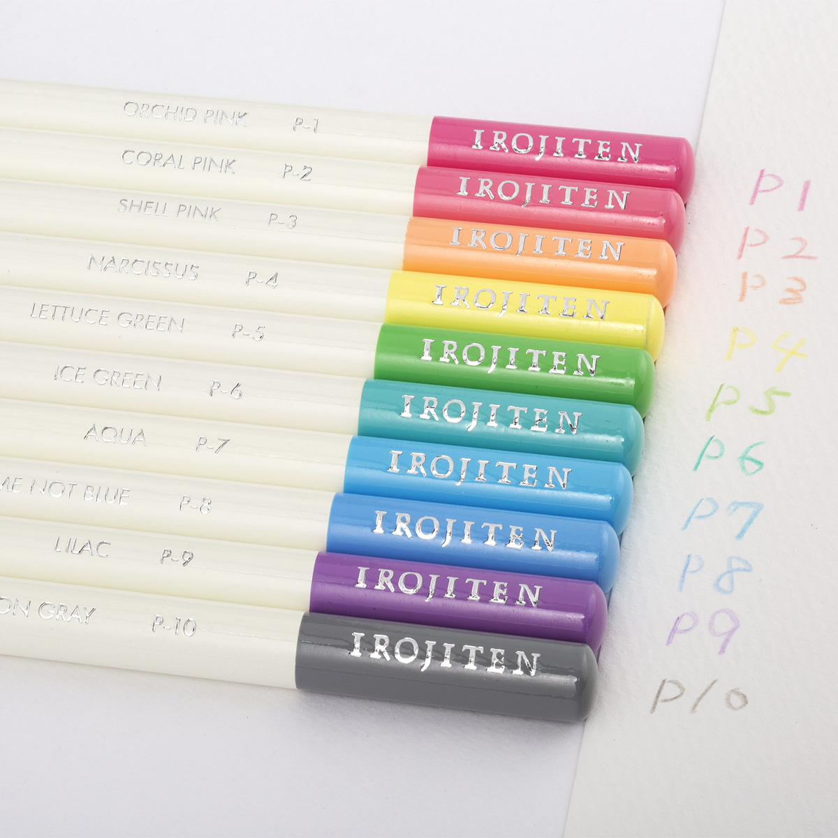 Pencil Irojiten set Rainforest in the group Pens / Artist Pens / Colored Pencils at Pen Store (128101)