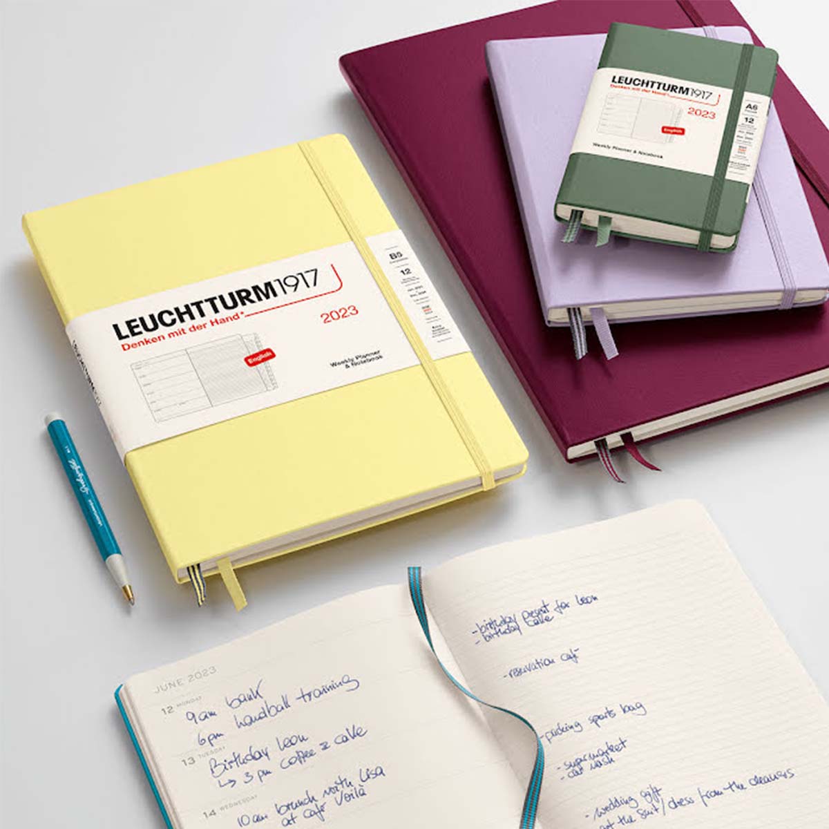 Leuchtturm1917 Calendar 2021 12M Weekly Planner A6 Black Pen Store Leuchtturm1917 Calendar 2021 12M Weekly Planner A6 Black Pen Store