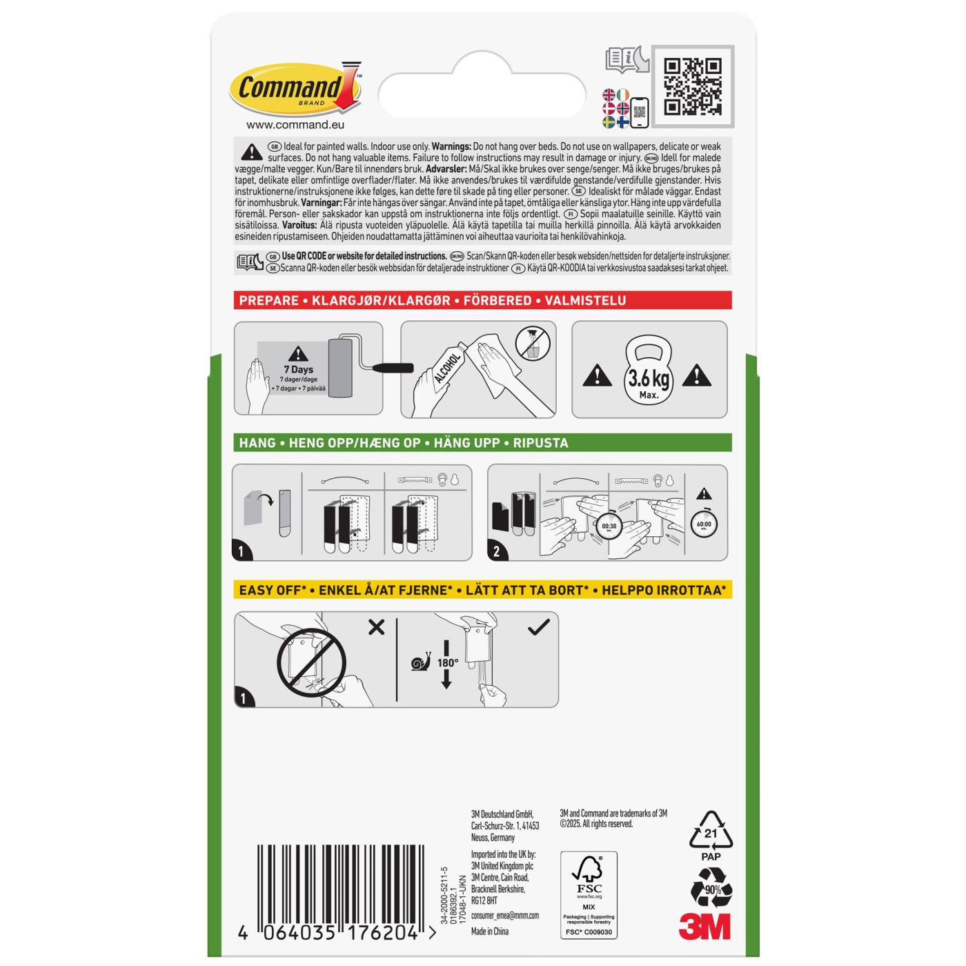 Command Hanging Hook Jumbo