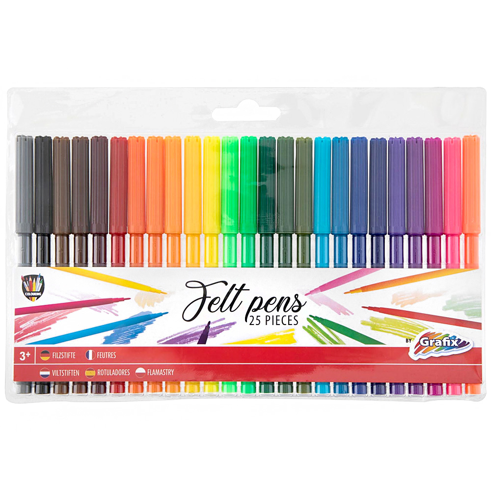 Felt Pens 25 set