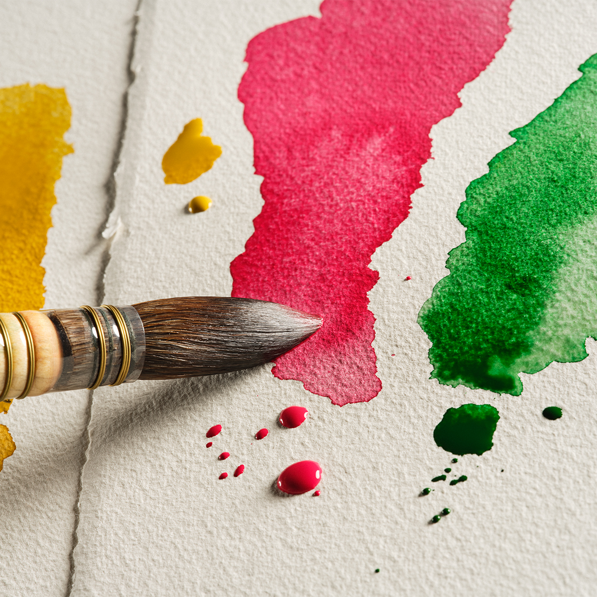 Watercolour Pad Italia 100% Cotton 300g Fine Grain 30x30cm 20 Sheets