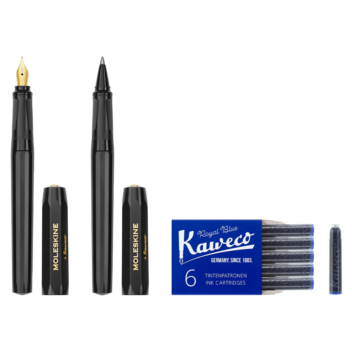 Kaweco x Moleskine Set Black in the group Pens / Fine Writing / Gift Pens at Pen Store (129835)