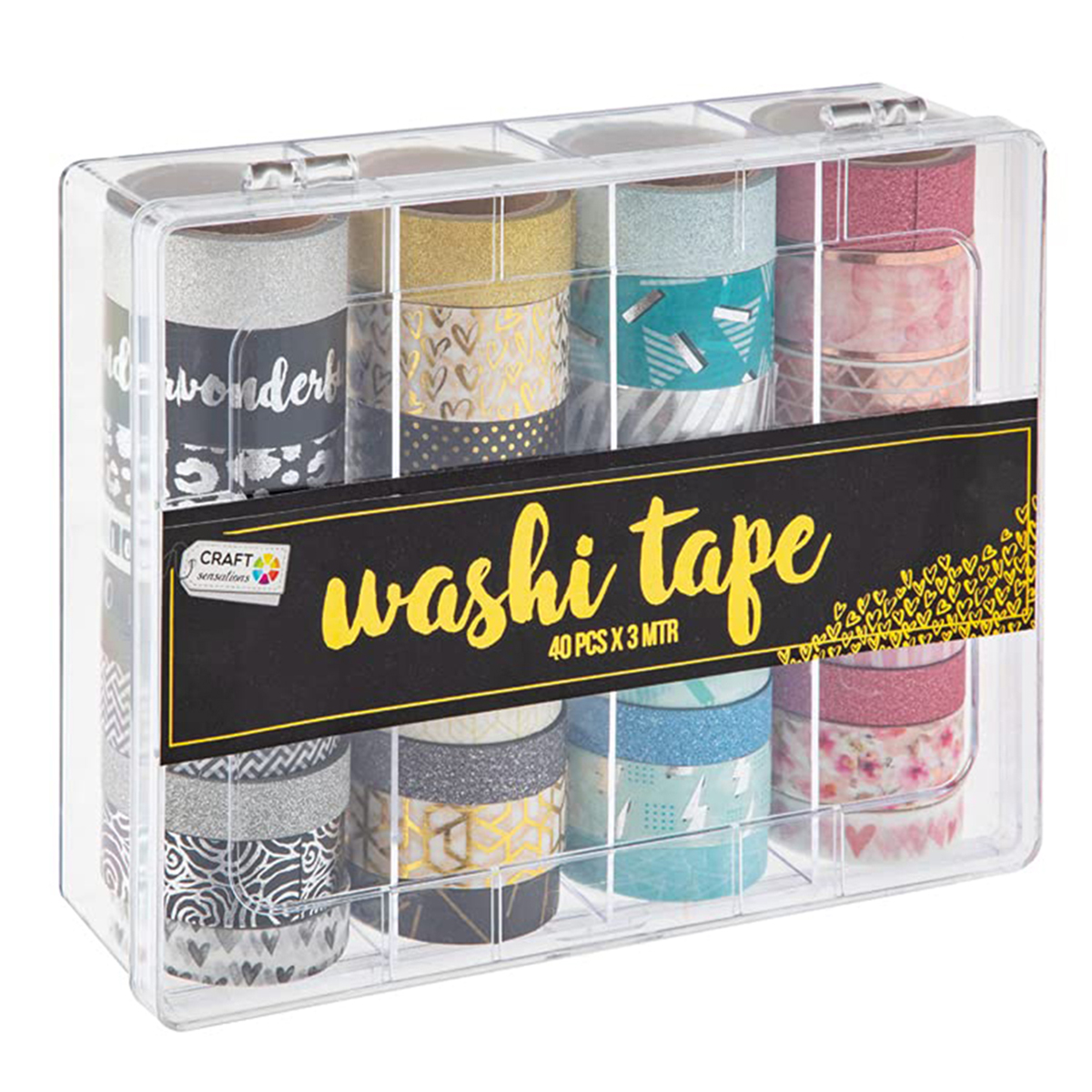 Craft Sensations Washi tape 10-pack Mix