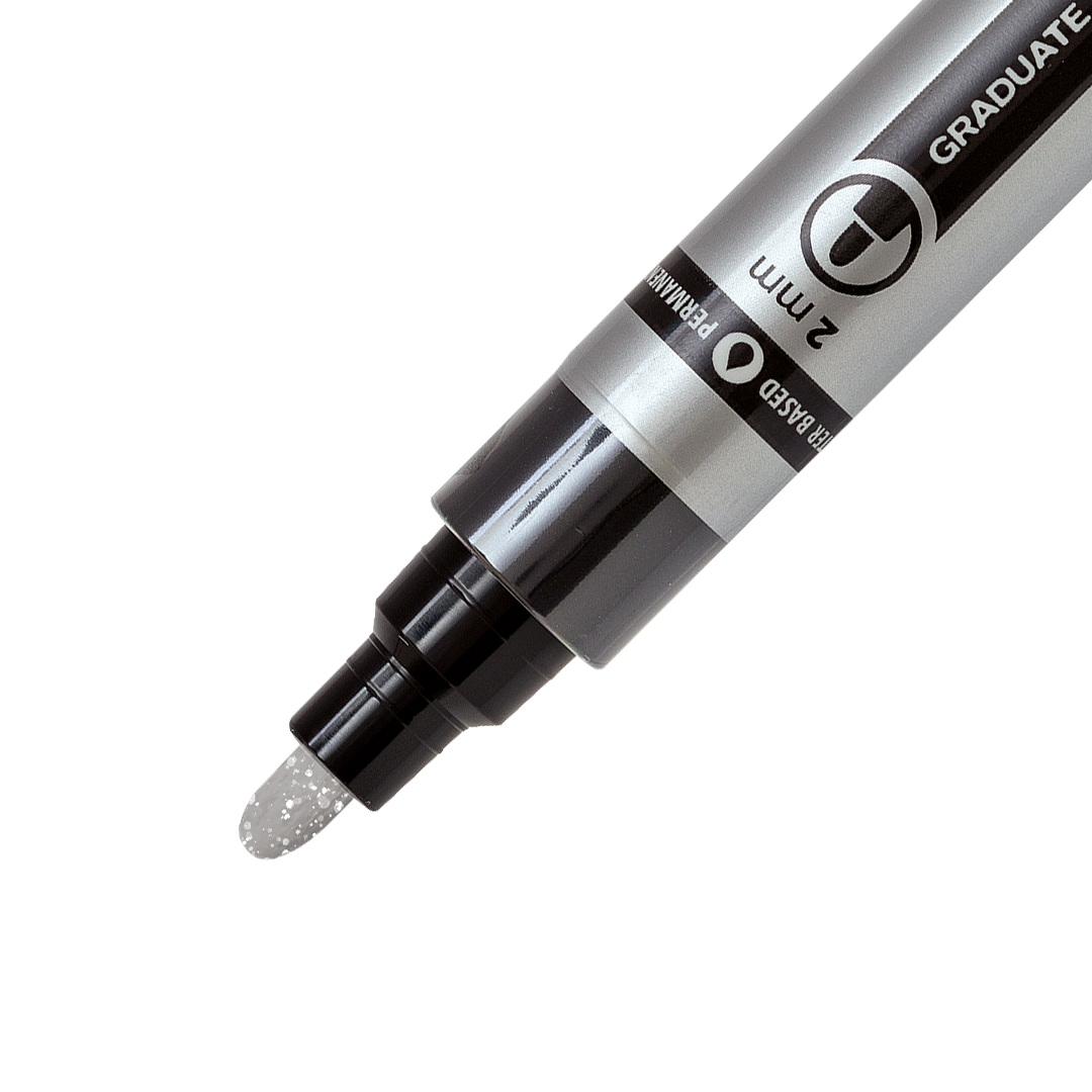 LYRA Graduate All Marker 2 Mm – Wasserbasierter Marker Für Viele Oberflächen, Rot, 1 Stück