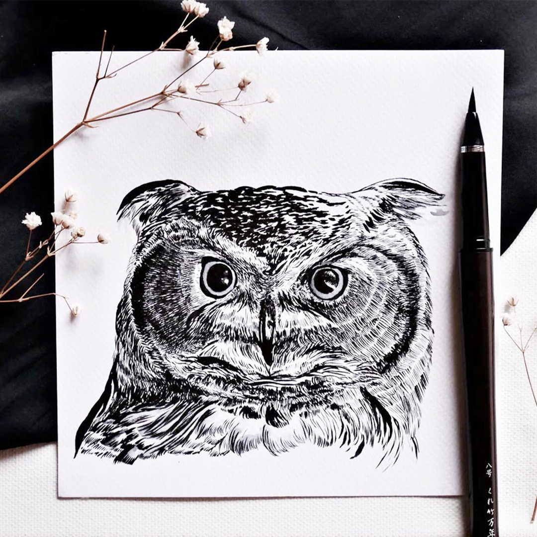 Brush pen Mannen Mouhitsu TAKUJO No.8