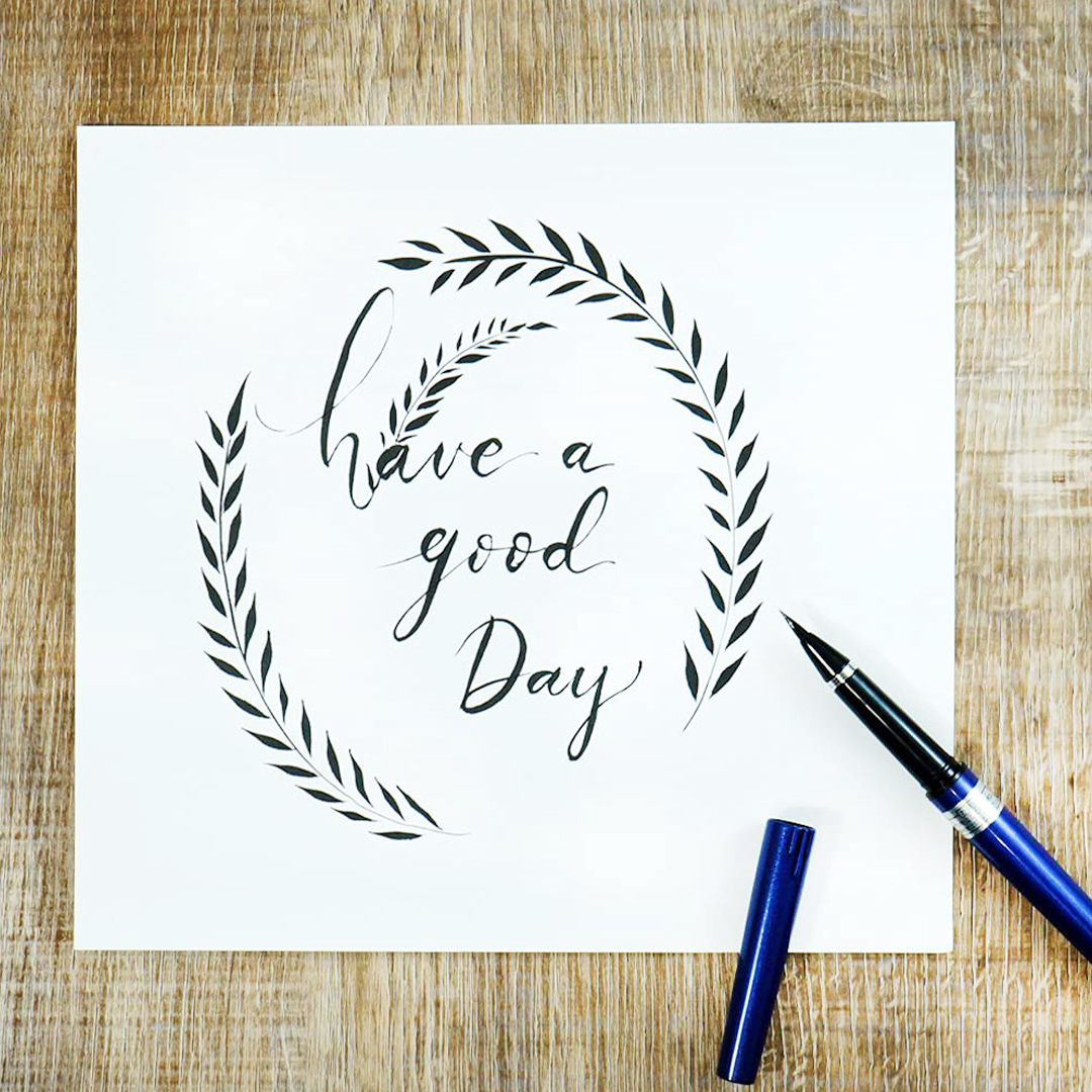 Brush pen Mannen Mouhitsu SHAKYO-YO No.85