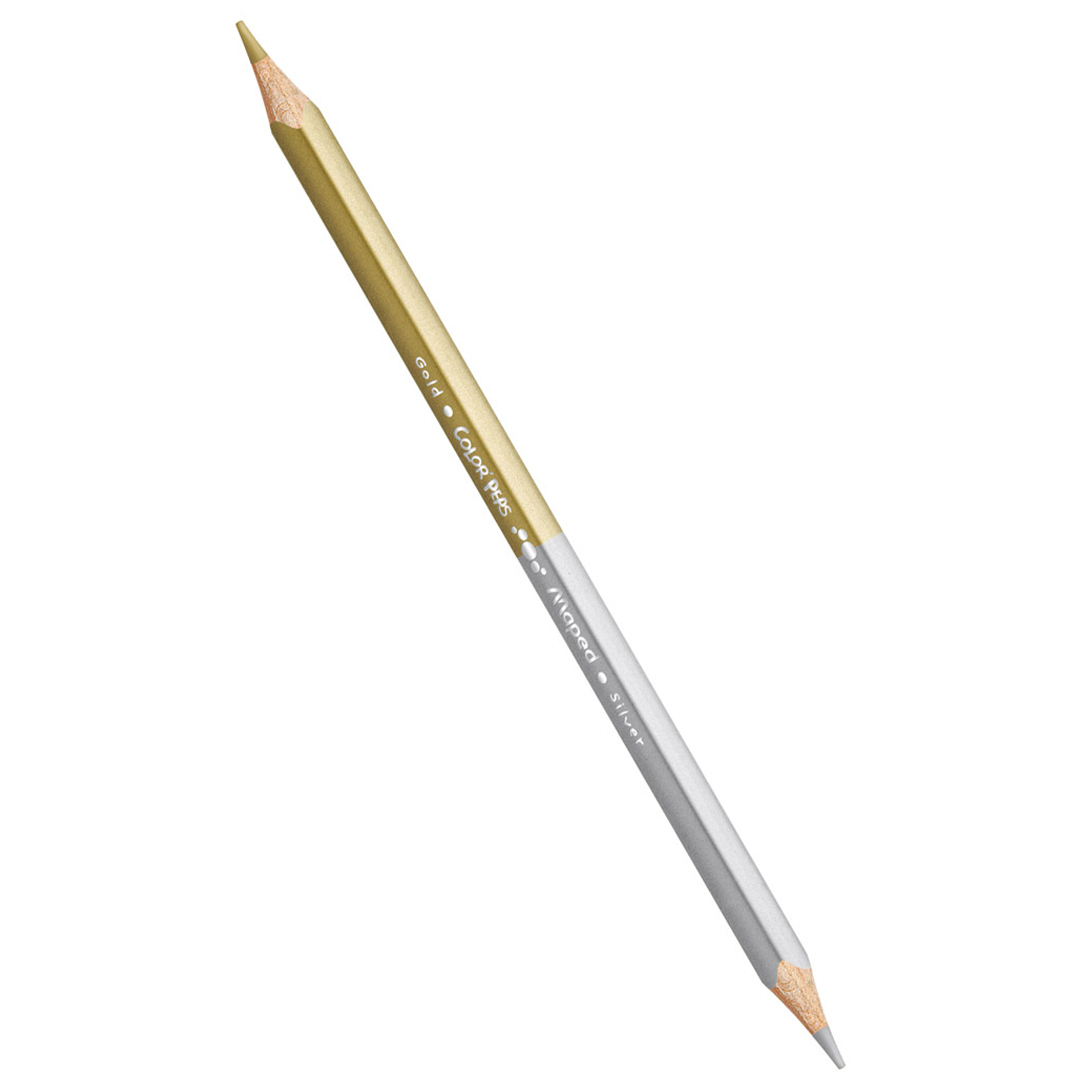 Colouring Pencils Color’Peps Duo Colors Pack of 24