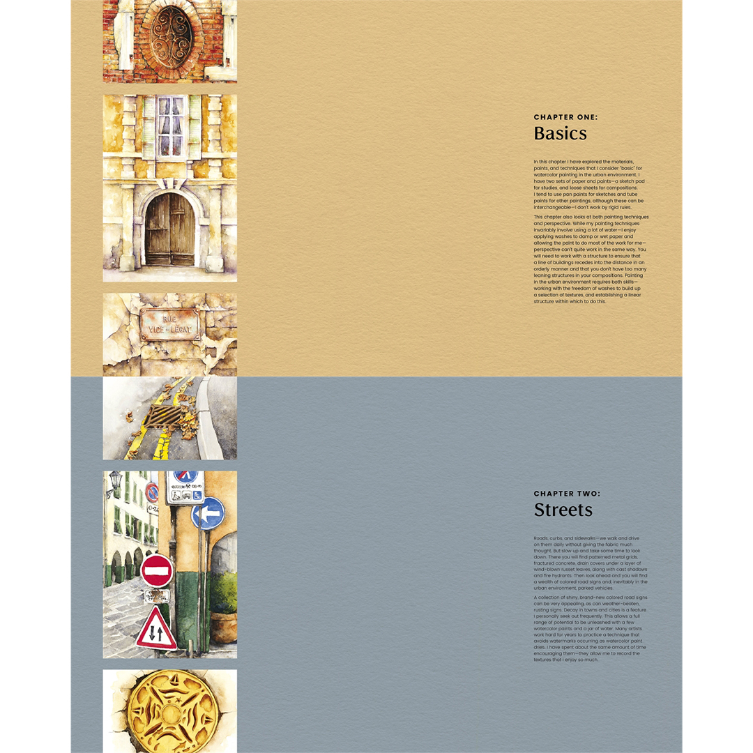 Watercolor Artist's Index of the Urban Landscape